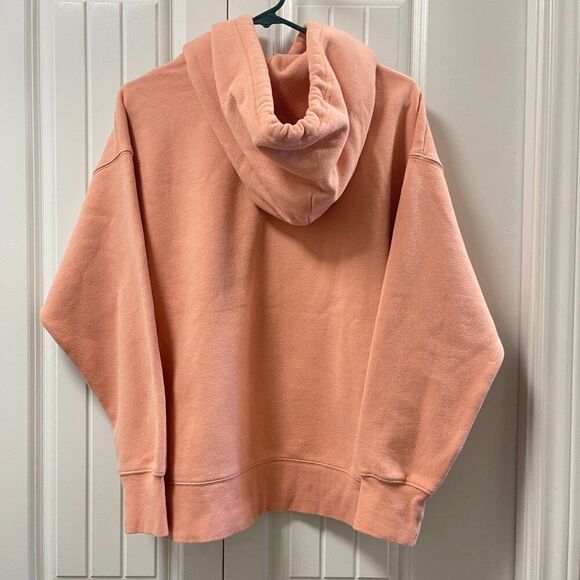 NWOT TNA Aritzia Cozy SweatFleece Boyfriend Hoodie Pink - Picture 7 of 10